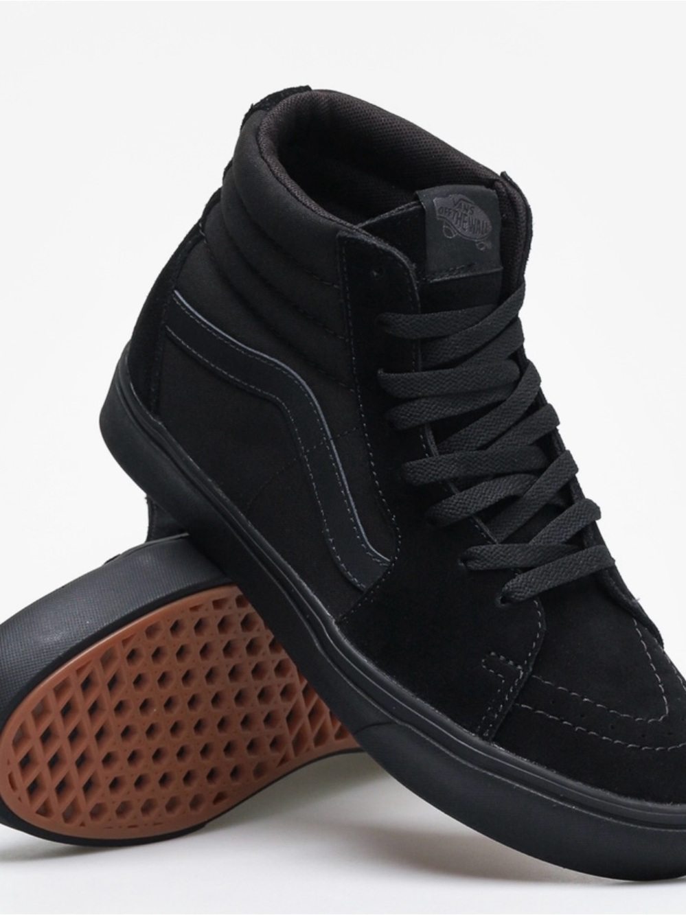 NWT Mens Vans ComfyCush Sk8-Hi “Classic Black” High Tops